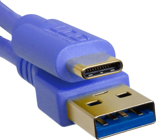 UDG Ultimate USB 3.0 Kabel USB-C männlich - USB-C Blauer 1,5 m U98001LB