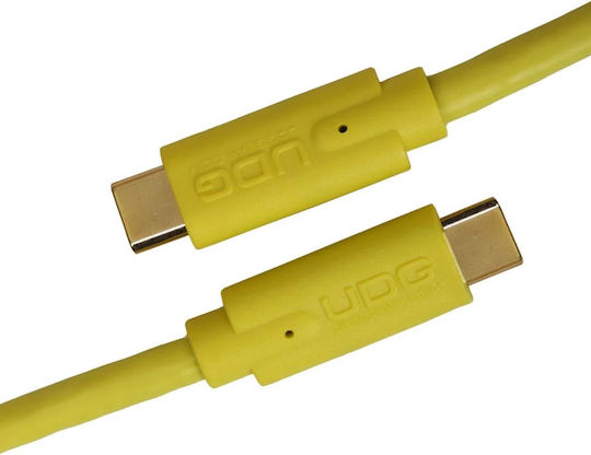 UDG USB 3.2 Cable USB-C male - USB-C Κίτρινο 1.5m U99001YL