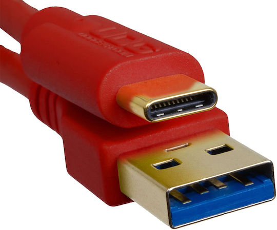 UDG USB 3.0 Cable USB-C Male - USB-A Red 1.5m U98001RD