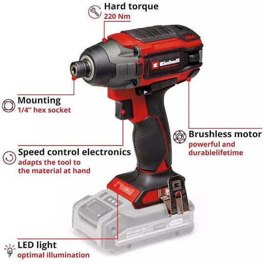 Einhell Akku-Schraubenzieher Solo Bürstenlos 18V