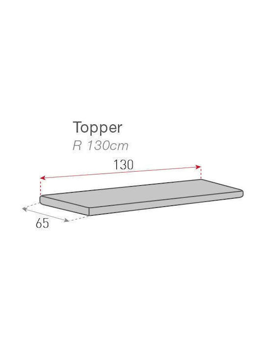 Sofazip Wasserdicht Elastische Abdeckung für Vier-Sitzer-Sofa Gray 220εκ. 1Stück SZTOPZAZU