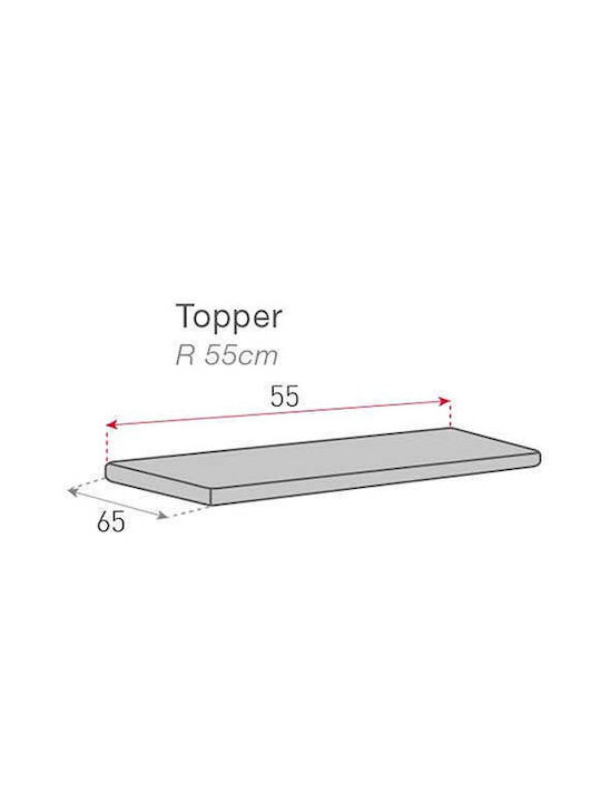 Sofazip Impermeabil Husă Elastică Canapea cu cinci locuri Gri 240εκ. 1buc SZTOPZAZU