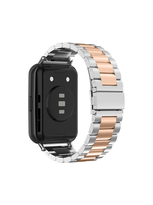 Three-bead Metal Λουράκι Γκρι (Huawei Watch Fit 2) Three-bead Metal Λουράκι Γκρι (Huawei Watch Fit 2)