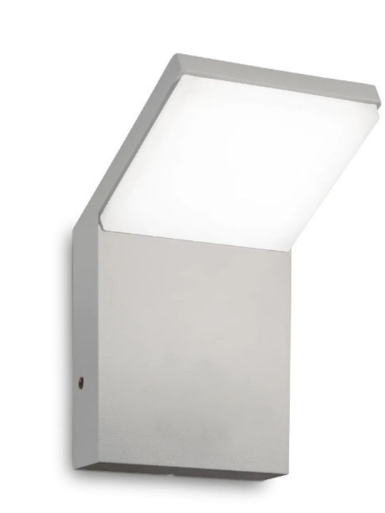 Ideal Lux Wall-Mounted Outdoor Light LED IP54 9W with Warm White Light 10x10.4x16.4εκ.