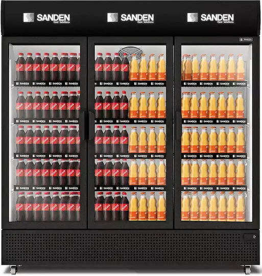 Intercool Getränkekühlschrank 1383Es Einzeltürig H206xB171xT72cm