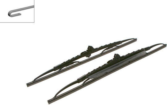 Bosch 533 Front Car Wiper Set 530mm/475mm for Volkswagen Golf / Vento
