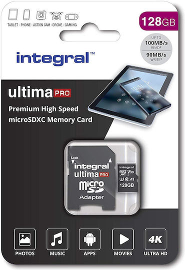 Integral microSDHC 128GB Class 10 UHS-I