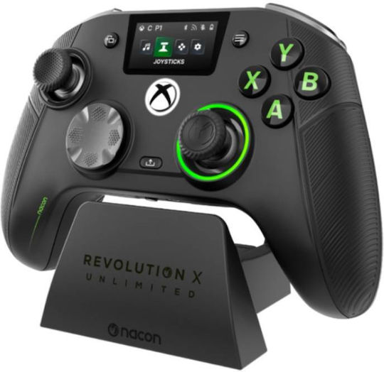 Nacon Revolution X Unlimited Wireless & Wired Gamepad with Hall Effect Sticks for PC / Xbox Series Black
