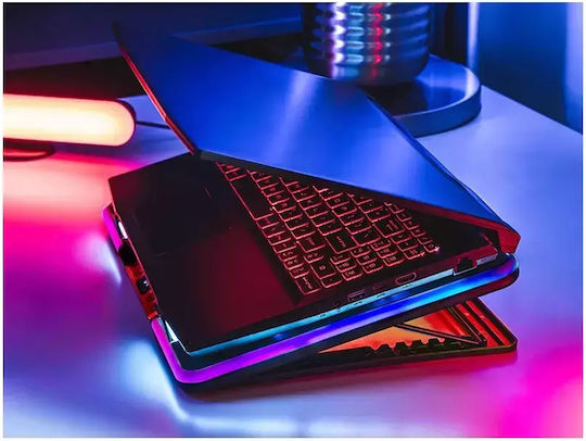 Tracer GameZone Snowman Cooling Pad για Laptop έως 17.3" με 2 Ανεμιστήρες και Φωτισμό