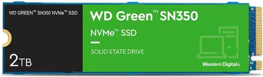 Western Digital Green 5Gen SSD 2TB τύπου 2.5'' με σύνδεση SATA III WDS200T5G0A-00CPT0