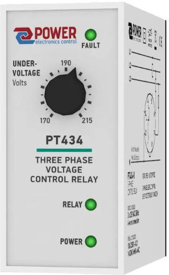 Power Electronics Трифазен Напрежение Монитори PT434-11