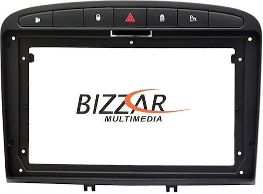 Bizzar Πρόσοψη 2 Din Συμβατή με Οθόνη 9" για Peugeot 308 / RCZ 2009-2015