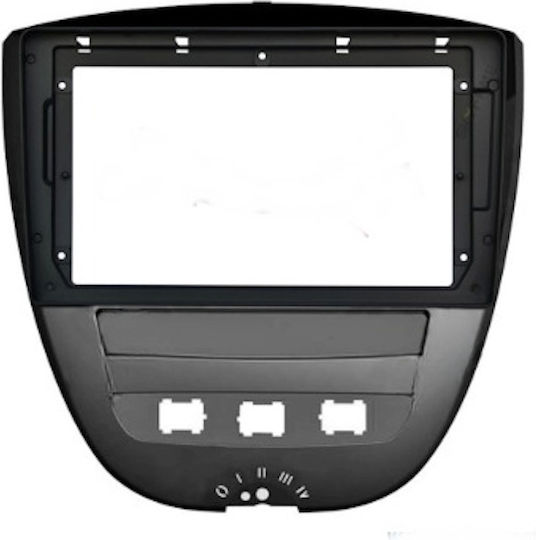 DIN Fascia Panels 2 Din Compatible with Screen 10" for Citroen C1 2005-2014