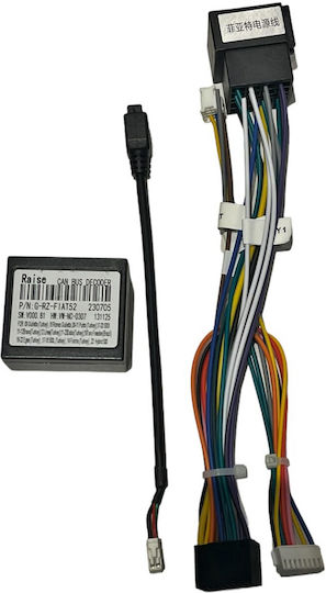 9-inch Navigation Frame Idealstore Wiring Canbus Module Included Compatible Fiat Fiorino 2007-2021 Compatible 9-inch Navigation Systems