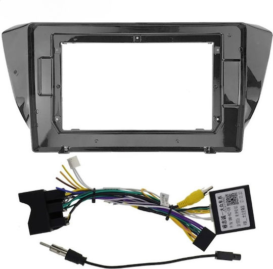 10-inch Navigation Frame Idealstore Wiring Canbus Module Compatible Skoda Superb Iii 2015-2017 Abs Material Mp3 Radio Mp5 Player 2din Android 10-inch Screen 9.7 Tesla Style Screen 12v 2+32g