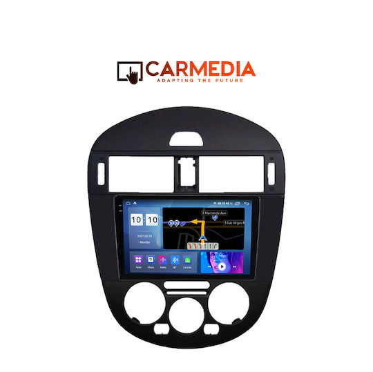 Carmedia Auto-Audiosystem für Nissan Pulsar 2014 (Bluetooth/USB/AUX/WiFi/GPS/Apple-Carplay/Android-Auto) mit Touchscreen 9.5"
