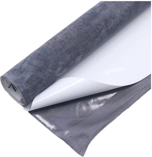 Suede Car Sticker 60*100cm 120g Interior W17319-3r Black