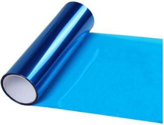 Blue Film Headlight Taillight Protection Dimensions 60 Cm X 60 Cm Protects Against Scratches Chemicals Uv Radiation Extreme Weather Conditions Reduces Risk Yellowing Cracking