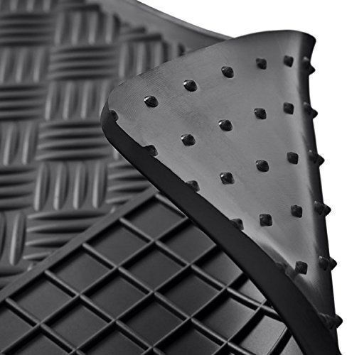 Rigum Set of Front and Rear Mats 4pcs for Alfa Romeo Giulia 2021+ Black