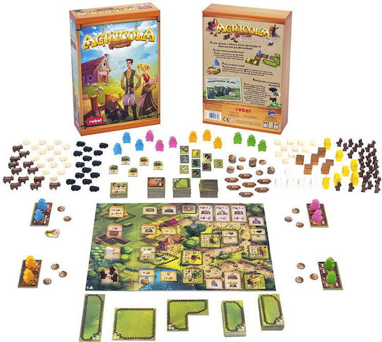 Board Game Agricola Family for 1-4 Players 8+ Years Old GXP-865306 (PL) Rebel Games