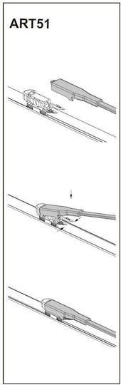 Lamelă Ștergător Auto Șofer 610mm