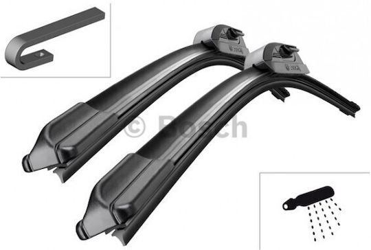 Bosch Aerotwin Retro AR609S Front Set Car Wiper Blades 600mm
