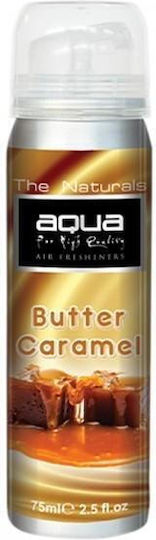 Aqua Car Air Freshener Spray The Naturals Butter Caramel 75ml 00-0