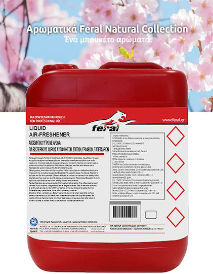 Feral Αρωματικό Υγρό Αυτοκινήτου Natural Collection Levander 5lt