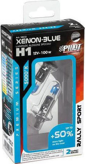 Lamps Car H1 Canbus Halogen 4150K Natural White 12V 100W 1pcs
