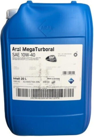 Aral Turboral Масло за Автомобили 10W-40 20лт