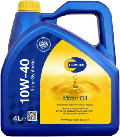 Comline Semi Synthetic Ημισυνθετικό Λάδι Αυτοκινήτου 10W-40 4lt