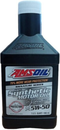 Amsoil Signature Series 100% Synthetic Συνθετικό Λάδι Αυτοκινήτου 5W-50 0.946lt