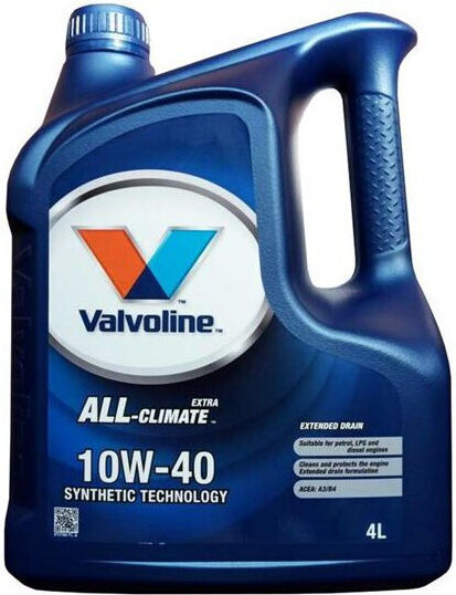 Valvoline All Climate Car Oil 10W-40 4lt