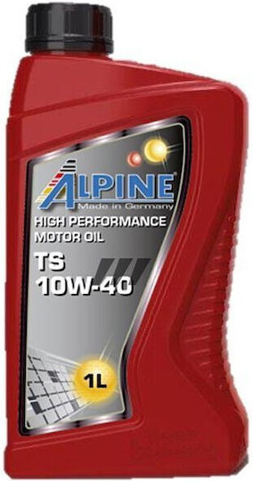 Alpine TS Ημισυνθετικό Λάδι Αυτοκινήτου 10W-40 1lt ALP101