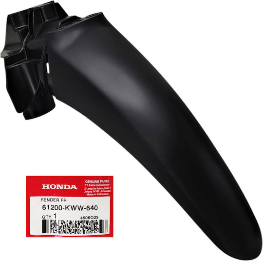 Honda Motorcycle Front Wheel Fender for Honda Supra 125 X Black 1pcs