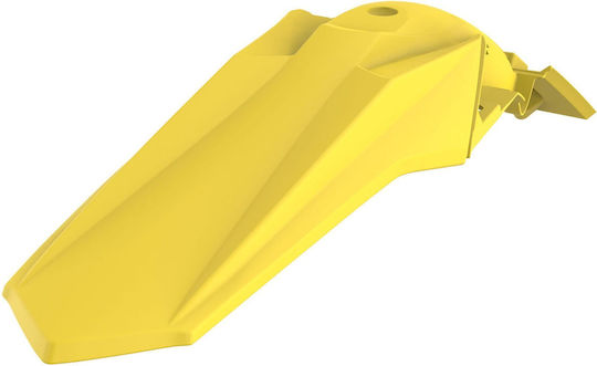 Polisport Motorcycle Rear Wheel Fender Yellow 1pcs