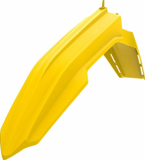 Polisport Motorcycle Front Wheel Fender Yellow 1pcs
