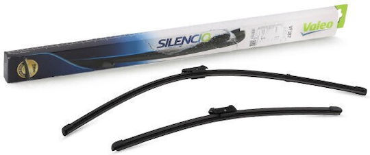 Valeo Silencio X.trm x2 Front Set Car Wiper Blades 650mm/450mm for Audi A1 / A3 Seat Ateca / Leon