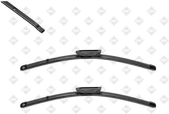 SWF Set Ștergătoare Auto Față 450mm/485mm