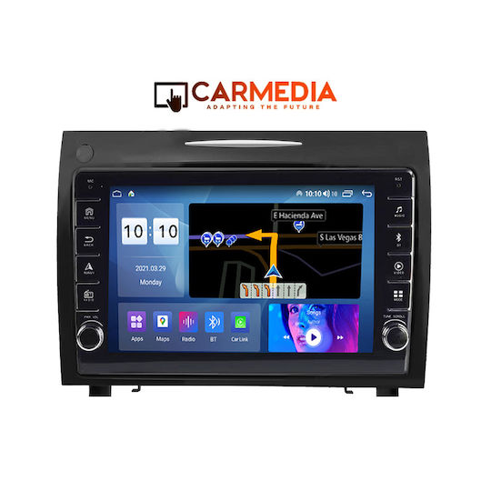 Carmedia Car Audio System for Mercedes-Benz SLK 2004-2010 (Bluetooth/USB/WiFi/GPS/Apple-Carplay/Android-Auto) with Touch Screen 9"