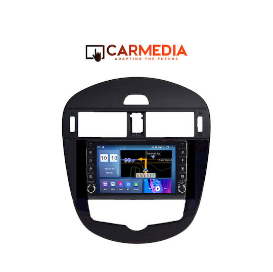 Carmedia Car Audio System for Nissan Pulsar 2014 (Bluetooth/USB/WiFi/GPS/Apple-Carplay/Android-Auto) with Touch Screen 9"