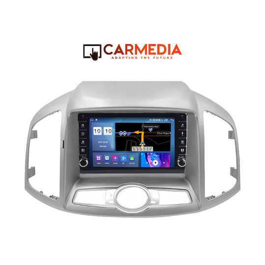 Carmedia Ηχοσύστημα Αυτοκινήτου για Chevrolet Captiva 2012 (Bluetooth/USB/WiFi/GPS/Apple-Carplay/Android-Auto) με Οθόνη Αφής 9"