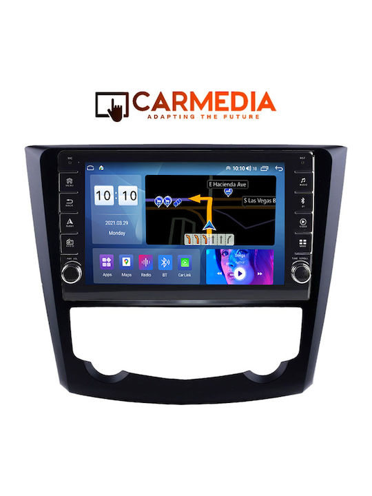 Carmedia Car Audio System for Renault Kadjar 2015 (Bluetooth/USB/WiFi/GPS/Apple-Carplay/Android-Auto) with Touch Screen 9"