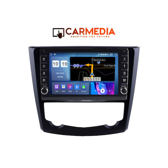 Carmedia Car Audio System for Renault Kadjar 2015 (Bluetooth/USB/WiFi/GPS/Apple-Carplay/Android-Auto) with Touch Screen 9"