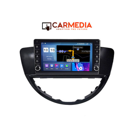 Carmedia Car Audio System for Subaru Tribeca 2007-2014 (Bluetooth/USB/WiFi/GPS/Apple-Carplay/Android-Auto) with Touch Screen 9"