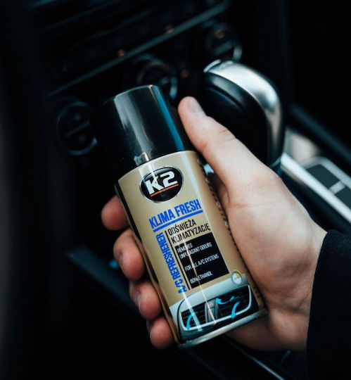 K2 Спрей за Почистване на Автомобилен Климатик с Аромат Нов Автомобил 150ml