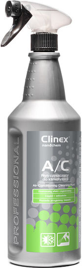 Clinex Спрей за почистване на автомобилни климатици 1л