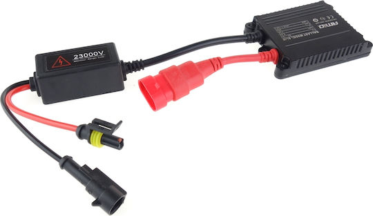 AMiO Xenon Set de Iluminare HID Slim Ballast H3 35W 12V 6000K Alb rece