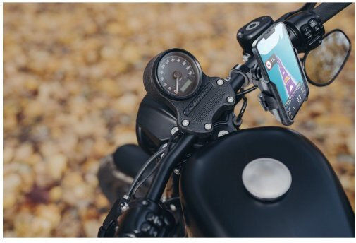 Interphone Crab Pro Mount Phone Motorcycle with Adjustable Arm 7" for Steering Wheel