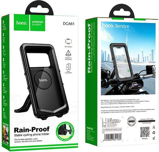 Hoco Mount Phone Motorcycle with Case for Mirror